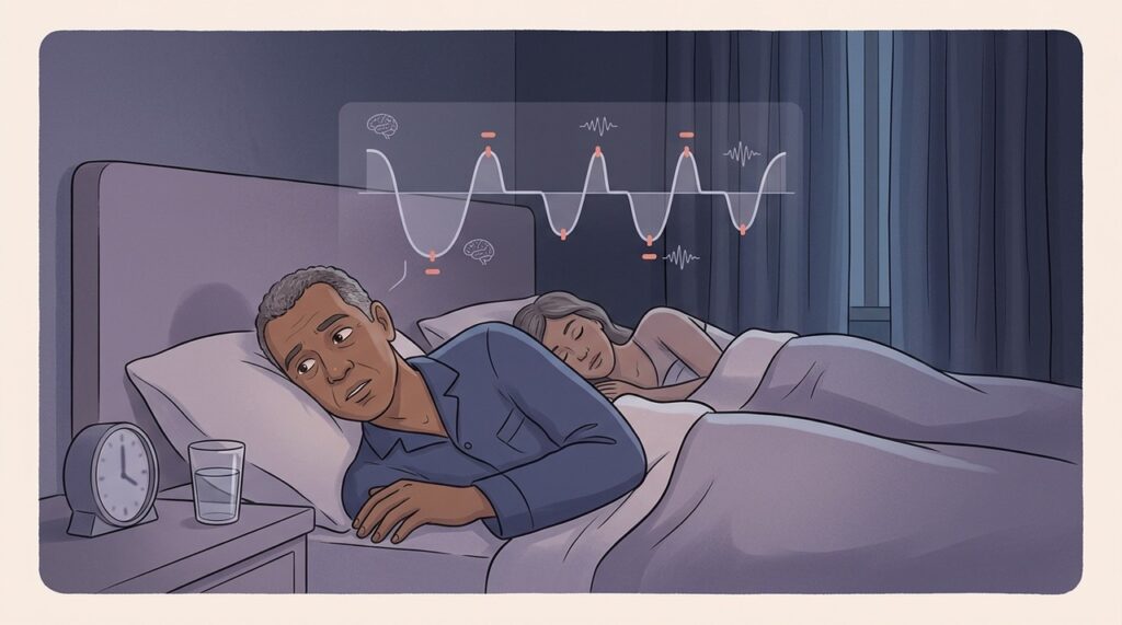 Microdespertares podem fragmentar os ciclos noturnos e deixar o sono pouco reparador.