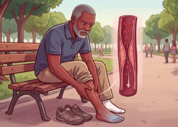 Pés e tornozelos frios o tempo todo com dormência ao caminhar podem ser uma pista frequentemente esquecida de doença arterial periférica