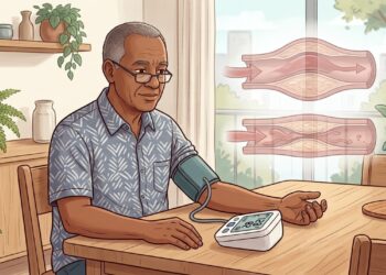 A pressão alta não se deve apenas ao sal em excesso, mas também à rigidez das artérias, que reduz a capacidade dos vasos de se dilatarem com o fluxo do sangue