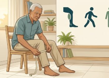 Por que a circunferência da panturrilha é um indicador fundamental de saúde muscular no envelhecimento?