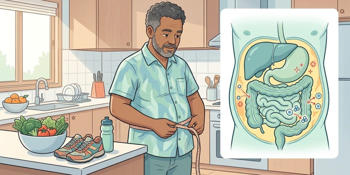 O diabetes tipo 2 em adultos e pessoas acima do peso não está associado apenas ao consumo de açúcar, mas também ao excesso de gordura visceral, que interfere na ação da insulina no organismo