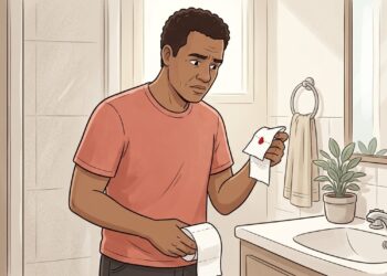 Sangue vivo no papel higiênico: quando manter a calma e quando procurar um médico imediatamente