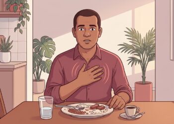 Coração acelerado depois de comer nem sempre é ansiedade e o tipo de refeição pode ajudar a explicar
