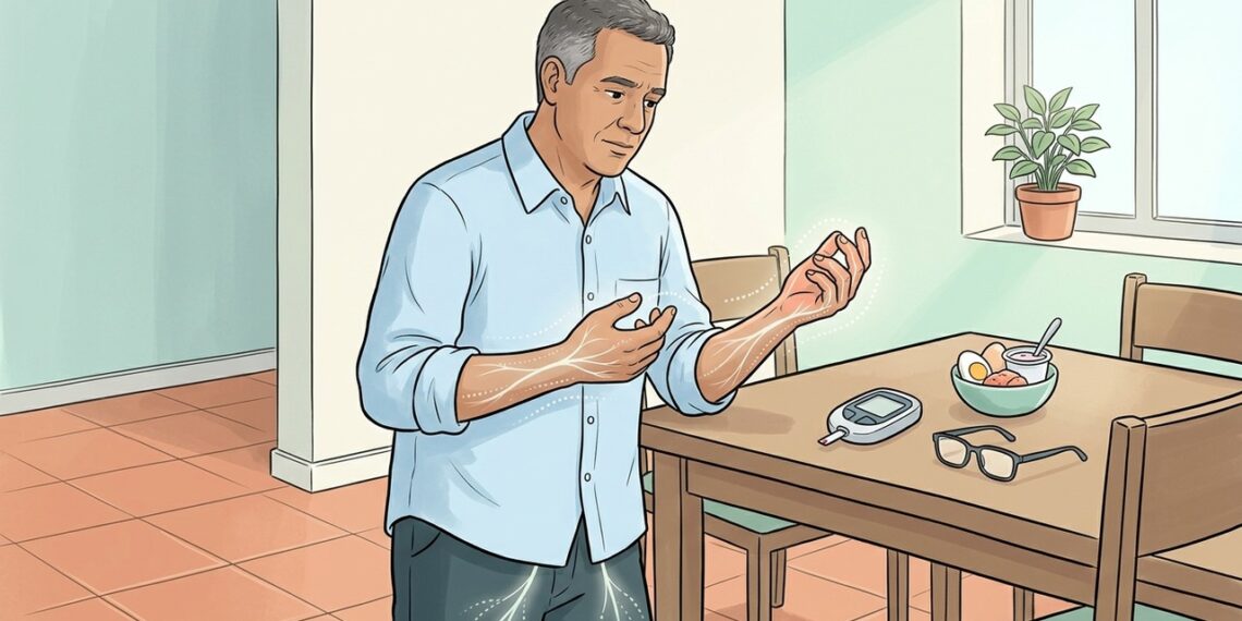 O formigamento frequente nas mãos e pés não é sempre problema de circulação, mas em muitos casos sinal de deficiência de vitamina B12 ou alteração glicêmica
