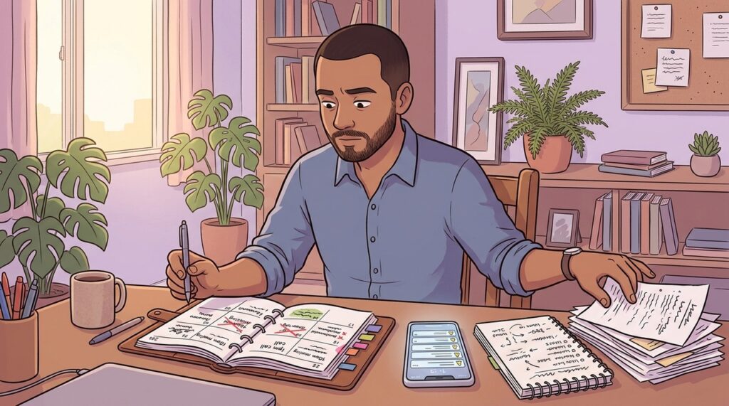 TDAH em adultos pode aparecer como desorganização, inquietude, impulsividade e dificuldade para manter o foco.