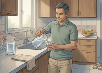O que funciona melhor: beber 2 litros de água de uma vez ou distribuir ao longo do dia?