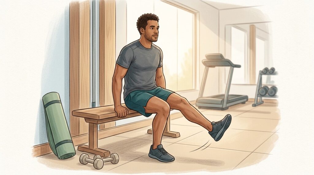 Alongamento estático funciona melhor após o exercício, quando a musculatura já está aquecida.