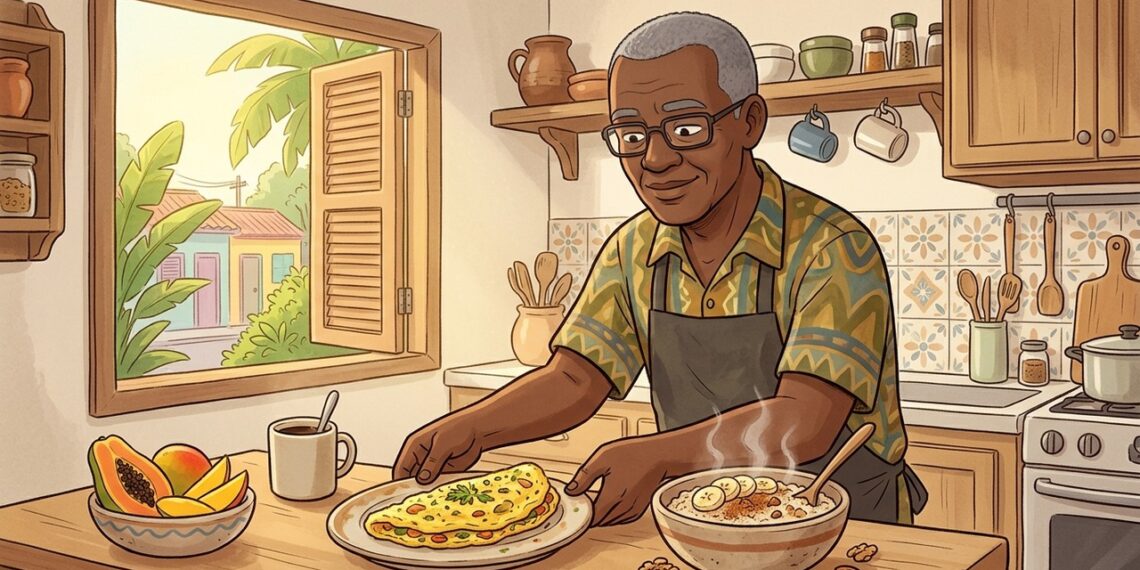 Ovo ou aveia no café da manhã: qual é superior para a saciedade, o controle da fome e o emagrecimento