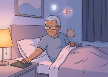 A insônia em adultos e pessoas mais velhas não se explica somente pelo estresse do dia, mas também pela exposição excessiva à luz azul à noite, que atrapalha a produção de melatonina pelo cérebro