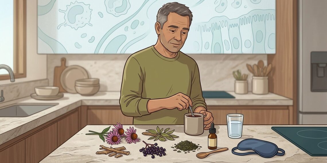 Plantas e chás que podem apoiar a imunidade em períodos de maior desgaste e como usar com segurança