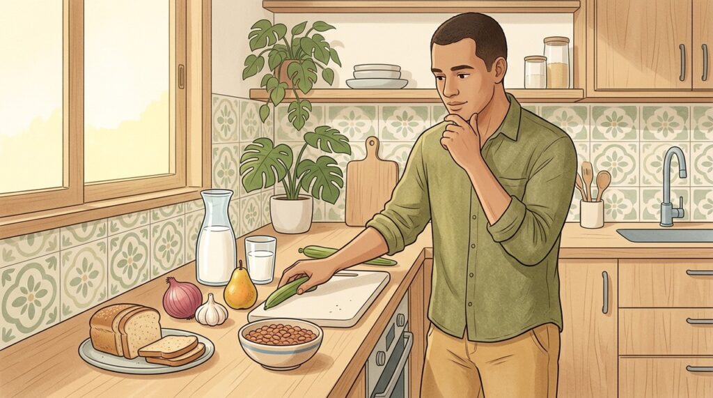 Trigo não é o único alimento capaz de desencadear inchaço abdominal.