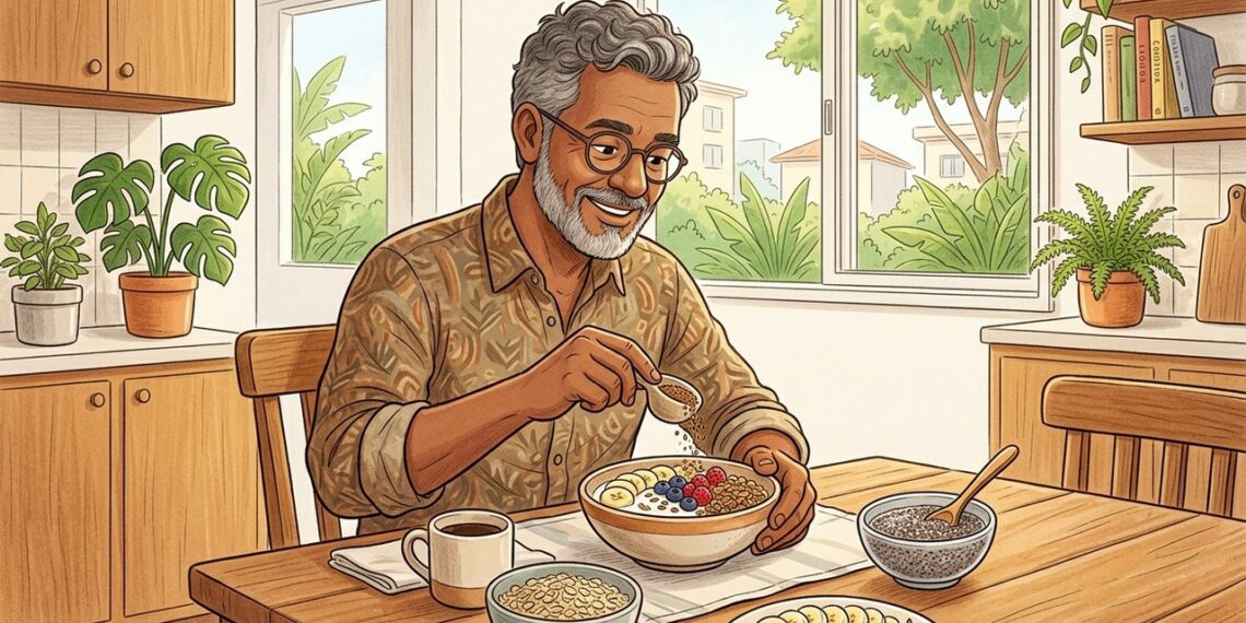 Linhaça ou chia no dia a dia: qual é superior para o intestino, o colesterol e a saciedade