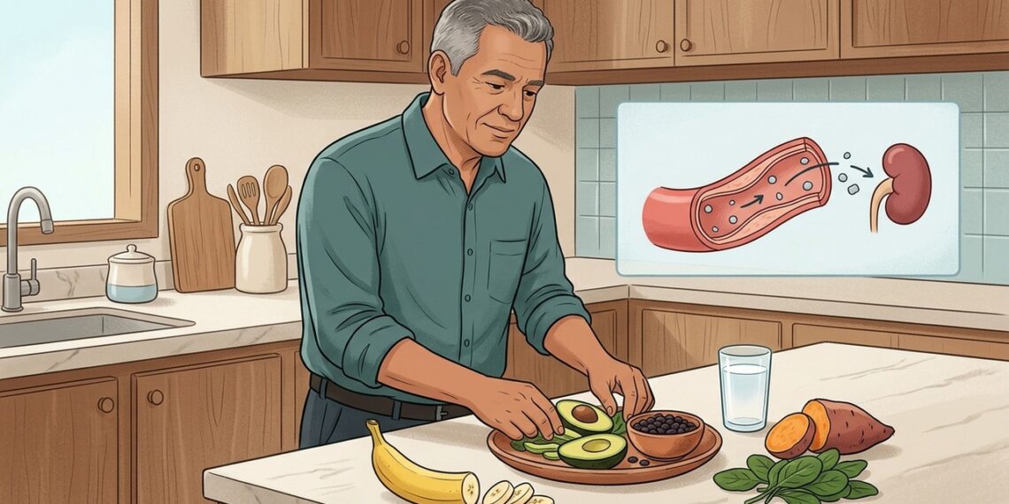 Alimentos ricos em potássio que ajudam a controlar a pressão arterial e como incluí-los de forma prática nas refeições