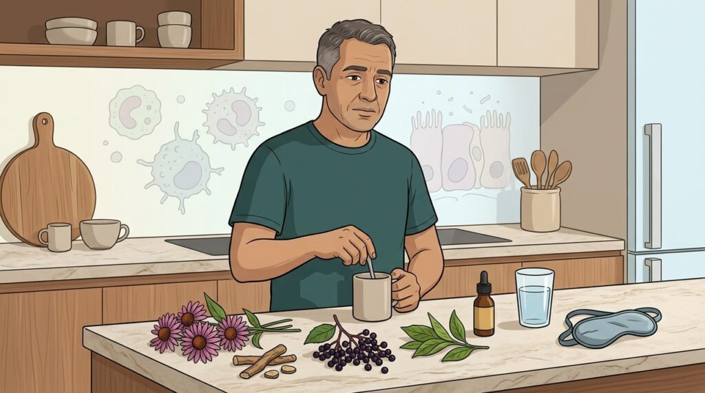 Produtos naturais podem complementar repouso, hidratação e alimentação, sem prevenir infecções garantidamente.