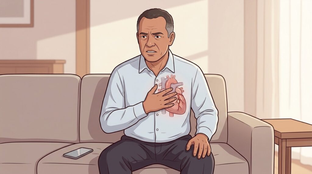 Na parada cardíaca, a vítima perde consciência e precisa de RCP imediata.