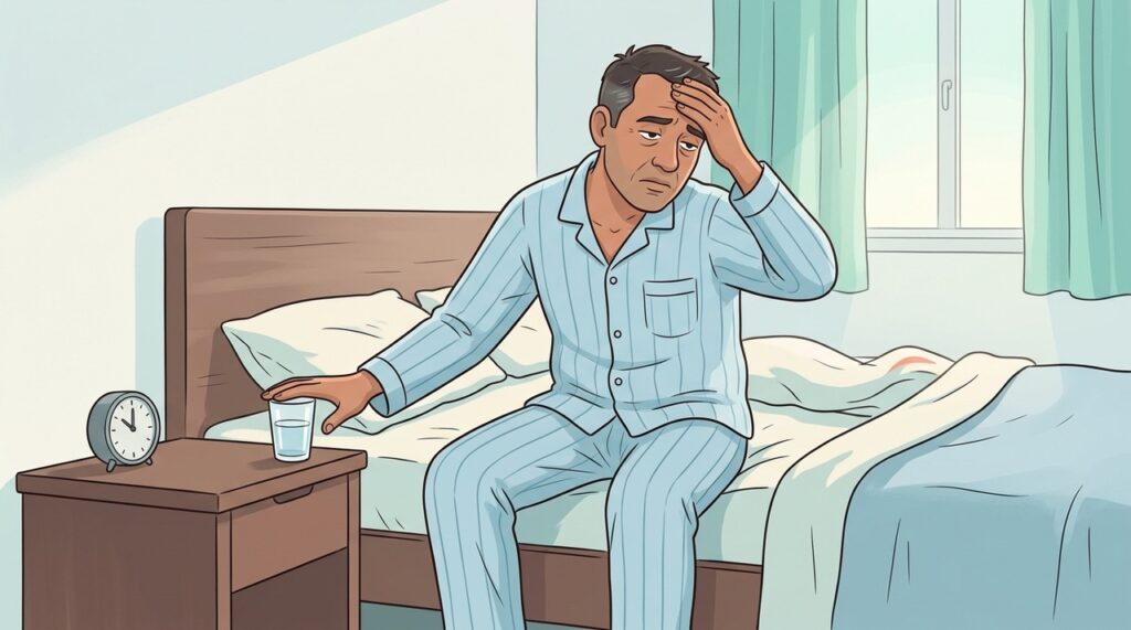 Pausas respiratórias durante o sono podem causar sintomas persistentes pela manhã.