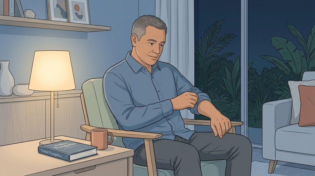 Coceira persistente à noite pode merecer investigação quando não há causa aparente.