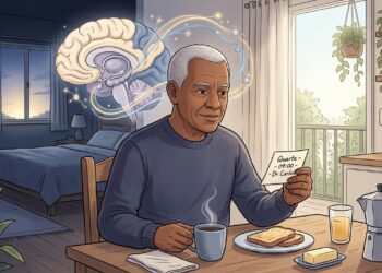 A memória fraca no dia a dia não se deve apenas à idade, mas sim ao sono ruim que consolida o que aprendemos
