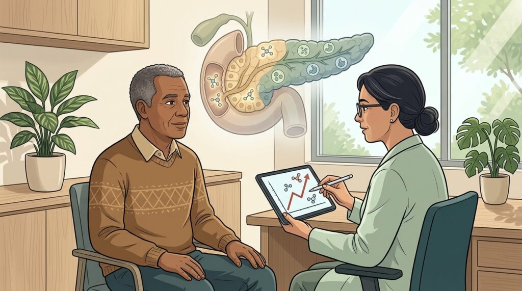 O pâncreas regula glicose e digestão por funções diferentes, mas interligadas.