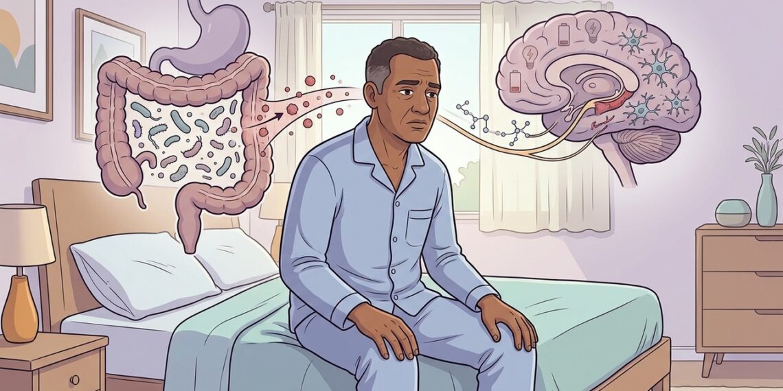 Estar cansado o tempo todo não se deve apenas à falta de sono, mas sim à neuroinflamação causada pelo desequilíbrio na flora intestinal