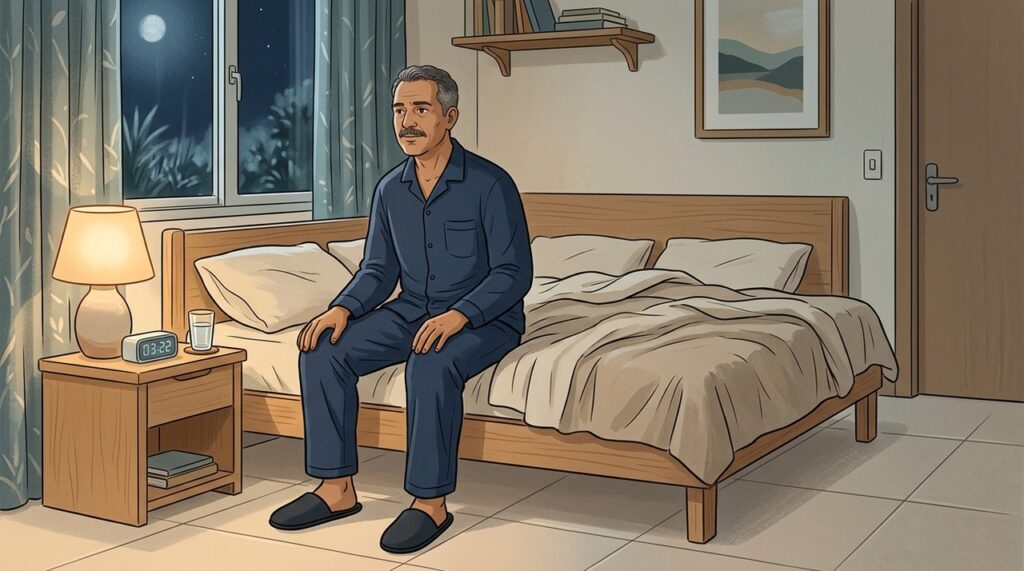 Despertares noturnos repetidos podem sinalizar mudanças importantes na rotina do organismo.