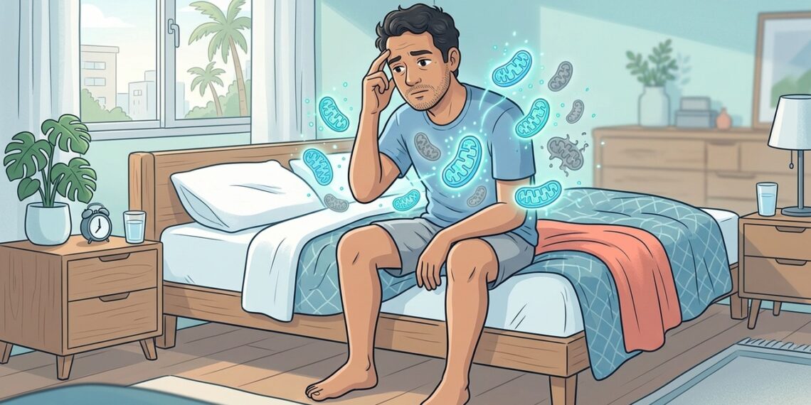 O cansaço constante nem sempre é falta de sono, mas disfunção mitocondrial, que reduz a produção de energia dentro das células