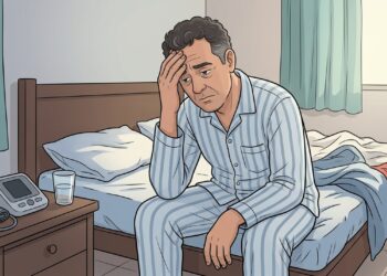 Acordar com dor de cabeça e cansaço extremo com frequência pode ser um sinal precoce de apneia do sono ou pressão alta que pede investigação