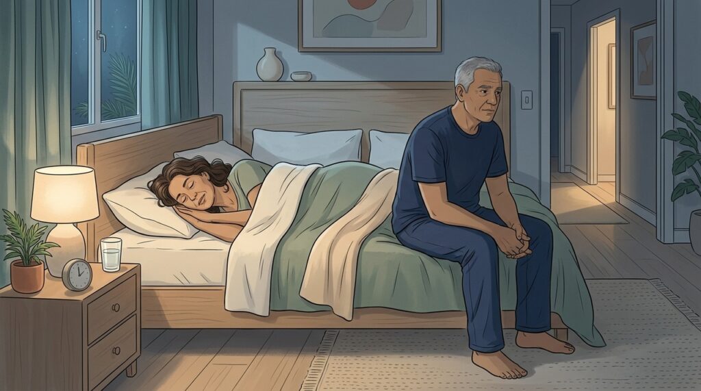 Despertares noturnos frequentes podem revelar alterações importantes na qualidade do sono.