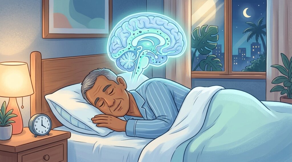 Por que a qualidade do sono é um indicador fundamental de saúde cerebral a longo prazo?