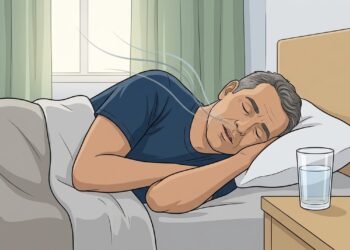 O que significa acordar várias vezes com a boca seca durante a madrugada?