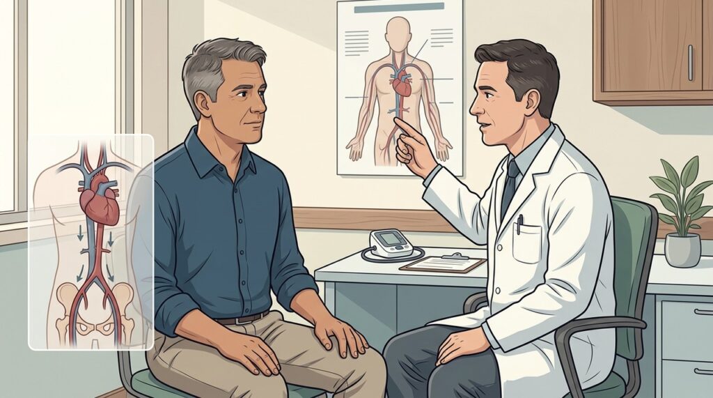 Dificuldade persistente de ereção pode sinalizar alterações na saúde geral.