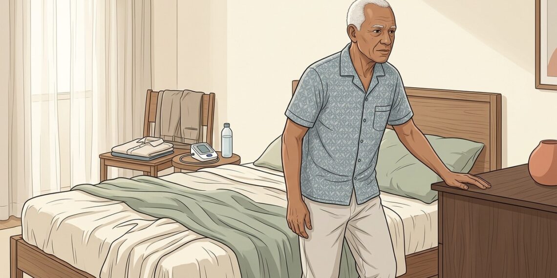 Sentir tontura ao levantar da cama não é apenas pressão baixa e pode indicar hipotensão ortostática