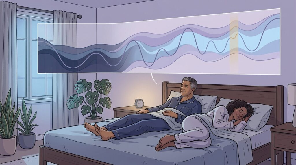 Na segunda metade da noite, o sono fica mais leve e sujeito a despertares.