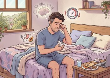Dormir mal por uma noite: o que realmente acontece com o corpo no dia seguinte