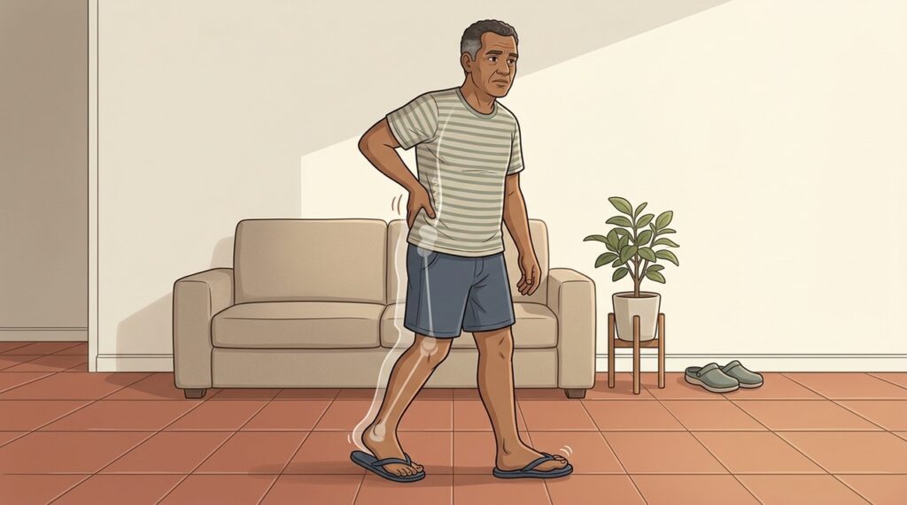 Falta de suporte e fixação no pé pode gerar compensações em toda a postura.