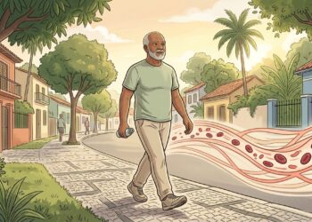 A pressão alta em idosos não se deve apenas à idade, mas também ao sedentarismo, que enrijece as artérias e dificulta a circulação do sangue