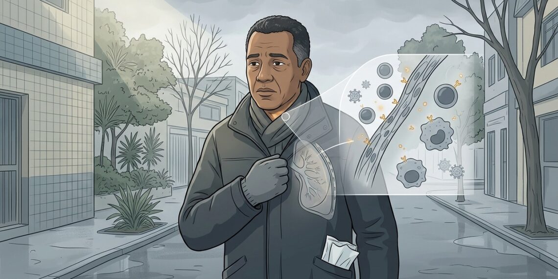 A imunidade baixa no inverno não se deve apenas ao frio, mas sim à queda de vitamina D que regula as células de defesa
