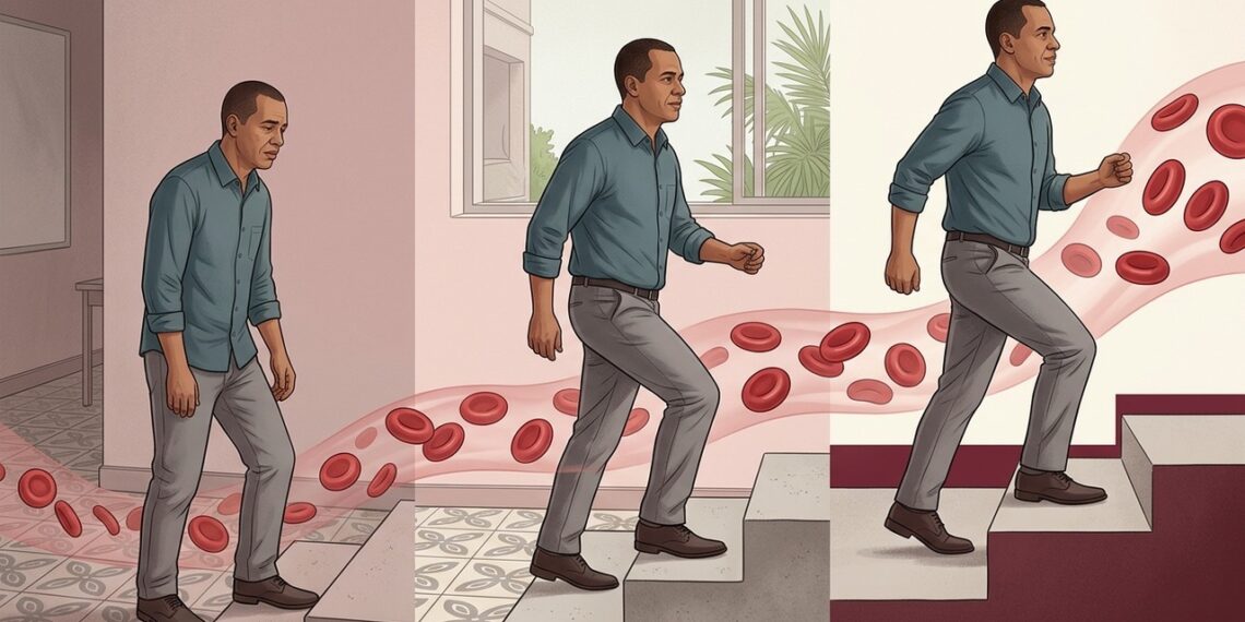 Como o ferro atua para reverter a anemia e qual o prazo para notar a recuperação?