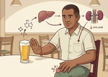 Gota: como o consumo de cerveja afeta os níveis de ácido úrico