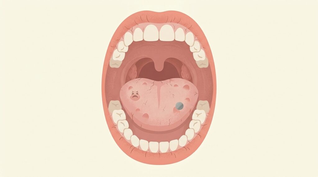 A redução da saliva pode interferir na percepção dos sabores e intensificar alterações do paladar.