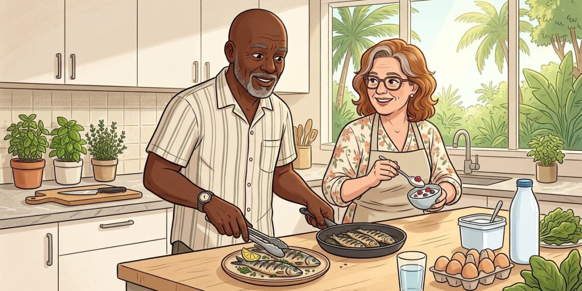 Os ossos frágeis não se devem apenas à falta de cálcio, mas também à falta de vitamina D, que permite ao intestino absorver esse cálcio