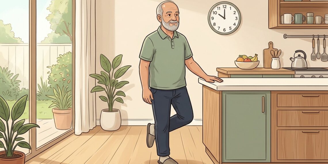 Quanto tempo você consegue ficar em um pé só é um teste simples que os pesquisadores levam a sério