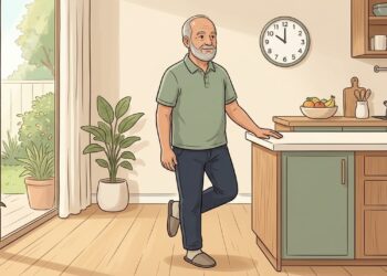 Quanto tempo você consegue ficar em um pé só é um teste simples que os pesquisadores levam a sério