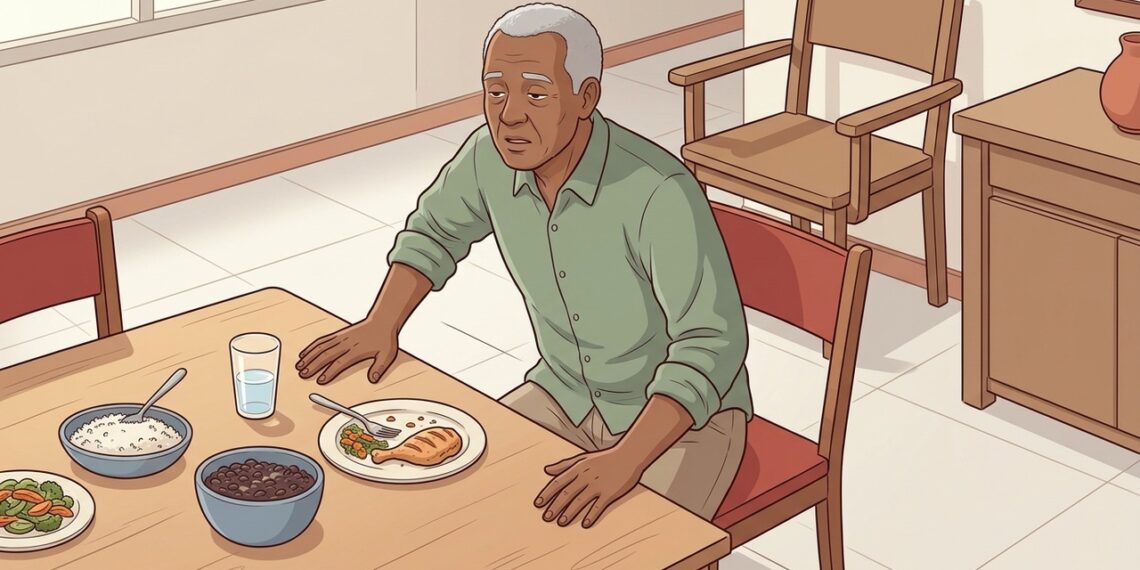 Sono e tontura depois do almoço em idosos podem acontecer quando a pressão cai após a refeição