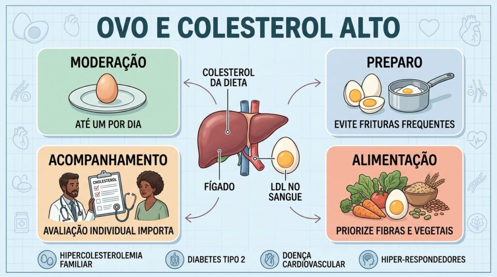 Moderação, preparo, alimentação e avaliação individual orientam o consumo seguro de ovos.