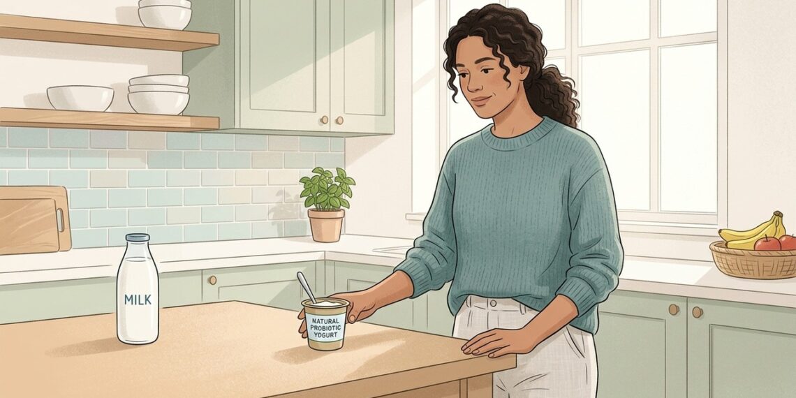 O iogurte pode ser mais bem tolerado que o leite por algumas pessoas com intolerância à lactose.