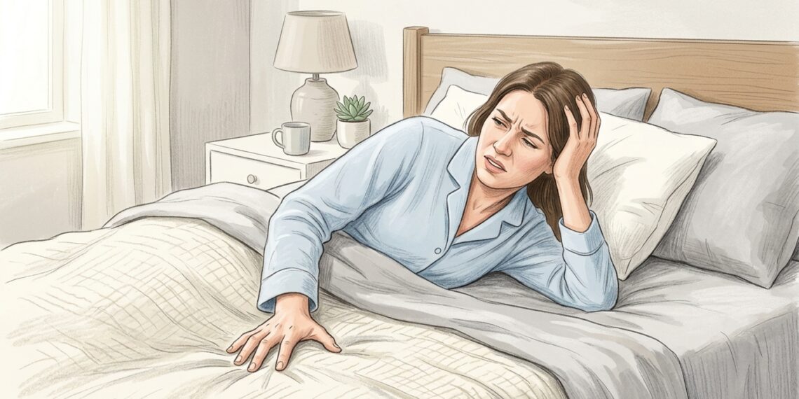 Tontura intensa ao virar na cama por poucos segundos pode ter origem no ouvido interno.