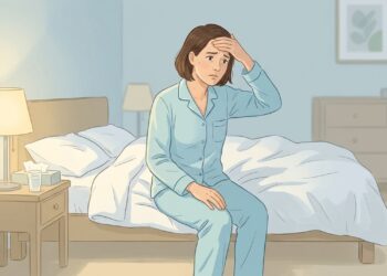 Suor noturno persistente pode estar relacionado a alterações hormonais ou outros problemas de saúde.