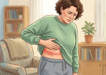 Queimação seguida de bolhinhas em um lado do corpo pode ser sinal de herpes-zóster.