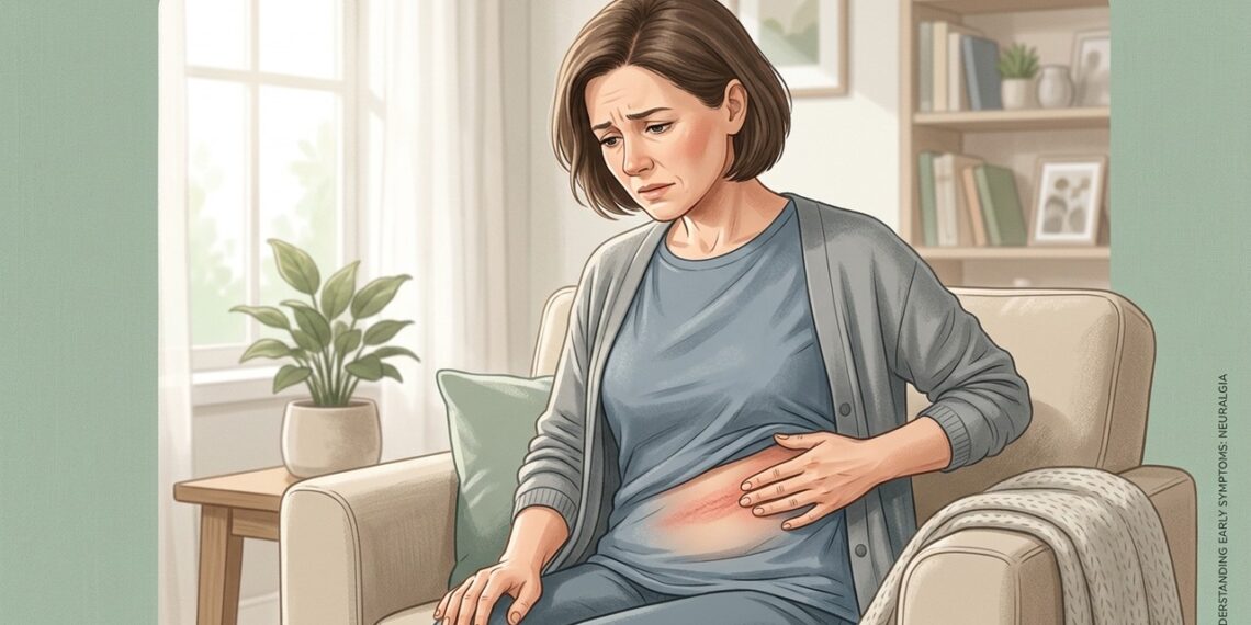Ardor, dor ou formigamento em apenas um lado do corpo podem surgir antes das bolhas do cobreiro.